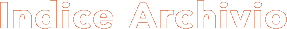 Indice Archivio
